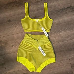 For Love & Lemons Knit Two Piece Set